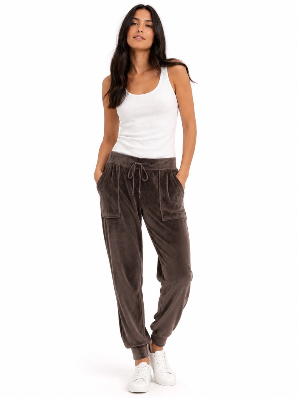 House of Harlow 1960 ($198) Nicole Ritchie Velour Track Pants - W 15 R 10 I 30